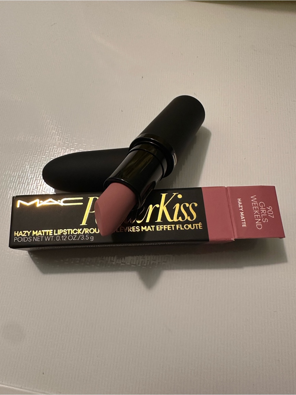 MAC Powder Kiss Hazy Matte Lipstick - 907 Girls Weekend